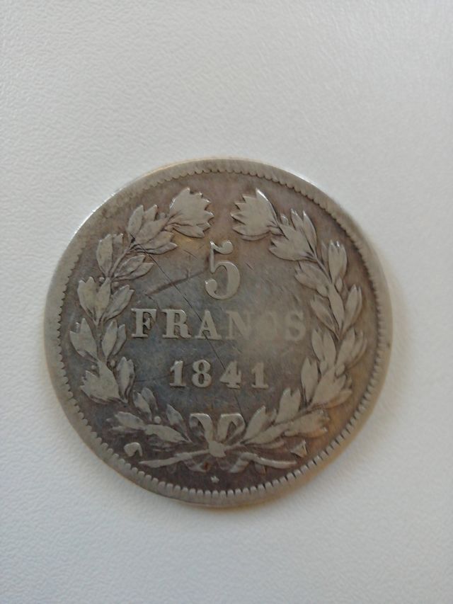 Moneda Luis Felipe I Rey de los Franceses