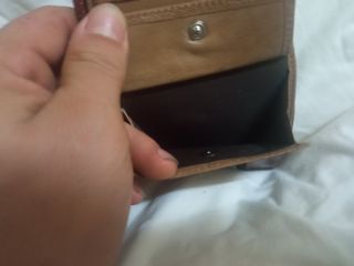 Cartera monedero grabado Cocodrilo cuero piel