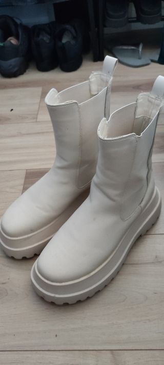 Botas Brancas Zara