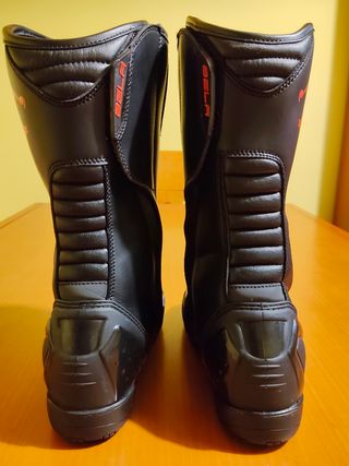 Botas Moto Bela Mujer Talla 37 Negras