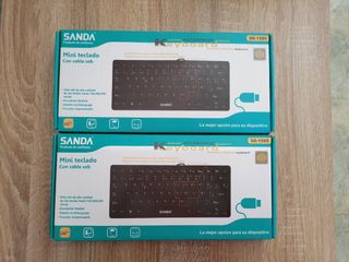 Teclado Mini SANDA SD-1580 USB