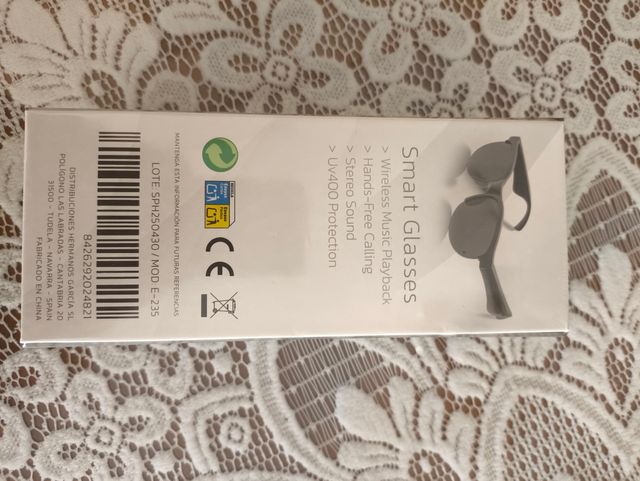 Gafas de sol inteligentes con sonido incorporado