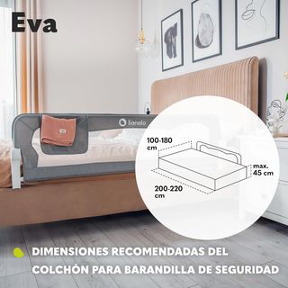 Barrera Cama Lionelo Eva 150x42