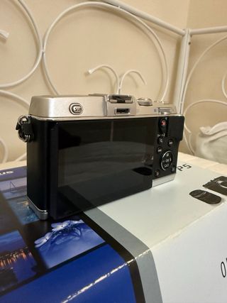 Olympus PEN E-P5 Cámara Plata/Negra