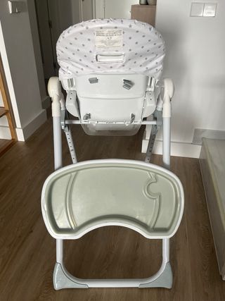 Trona de bebé con funda de estrellas