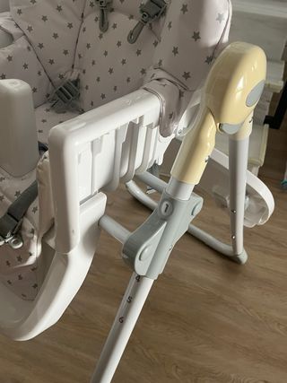 Trona de bebé con funda de estrellas