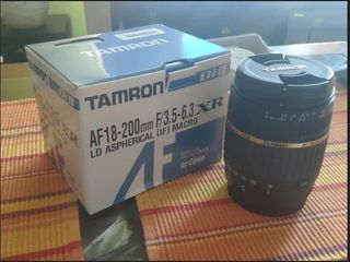 Objetivo Tamron AF 18-200mm XR para Canon