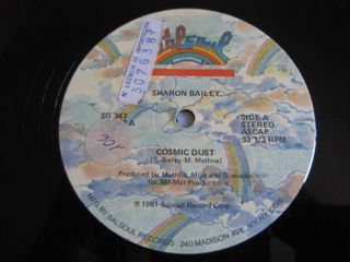 MAXISINGLE VINILO - SHARON BAILEY - COSMIC DUST -