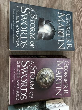 Libros Juego de Tronos ( Inglés )