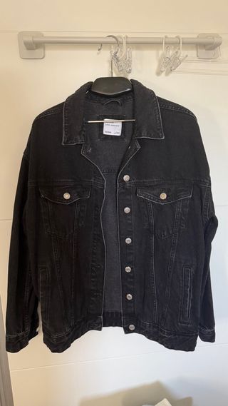 Chaqueta vaquera negra
