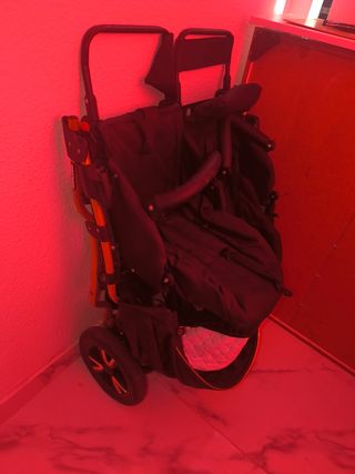 Silla de paseo gemelar