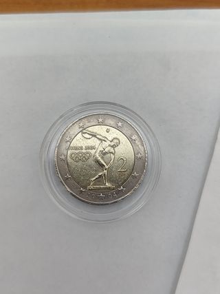 Moneta 2 Euro Atene 2004 Olimpiadi