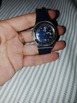 Orologio Swatch Irony blu antico