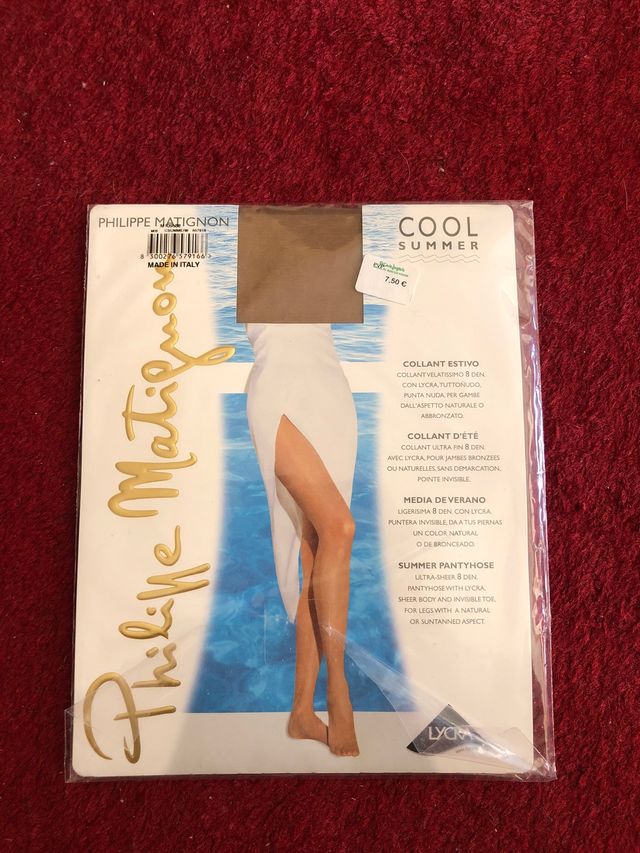 Panty Verano Mujer Philippe Matignon transparente
