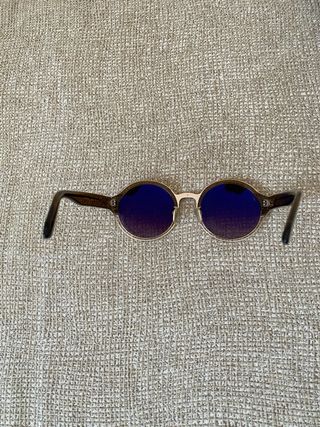 Gafas de sol Jimmy Fairly doradas