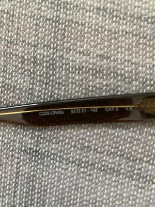 Gafas de sol Jimmy Fairly doradas