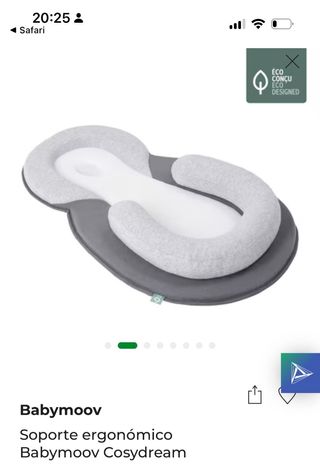 Cojín reductor ergonómico para bebé