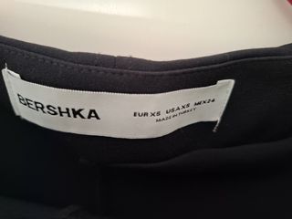 Falda pantalón Bershka negra Talla XS