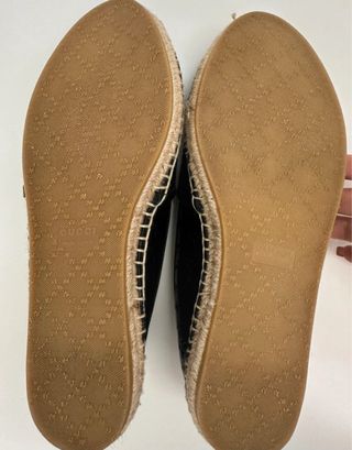 Alpargatas Gucci Mujer Negras