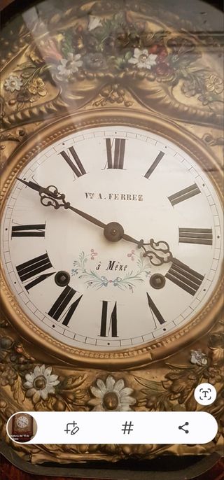 Reloj antiguo A. Ferrez à Méze