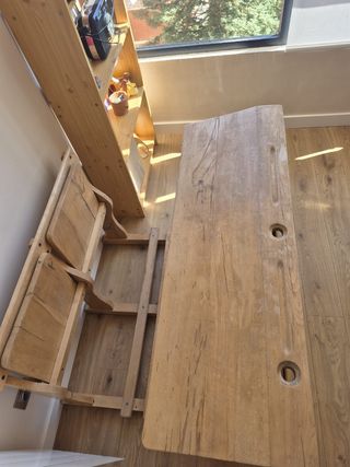 Pupitre de madera