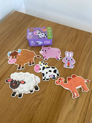 Puzzle de madera para niños