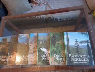 Gran colección de libros Paraísos de la naturaleza