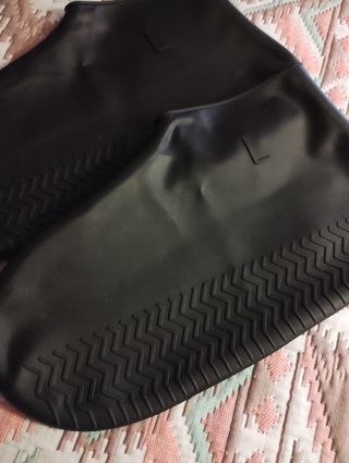 Cubre zapatos de silicona para lluvia