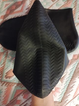 Cubre zapatos de silicona para lluvia