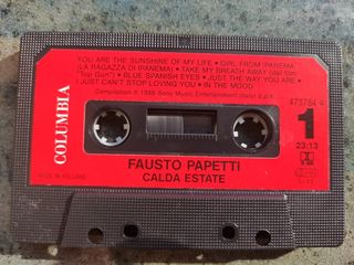 Musicassetta Fausto Papetti - Calda Estate - 1993