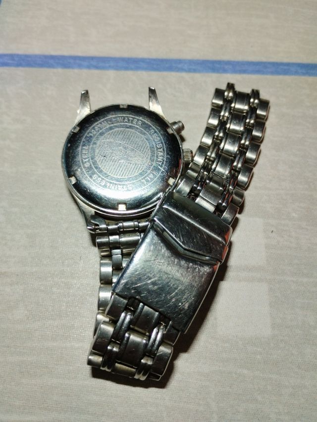 Reloj Philippe Biguet Cronógrafo Acero Azul