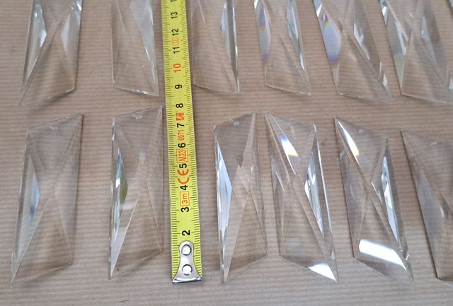 14 lagrimas prismas de cristal para lampara