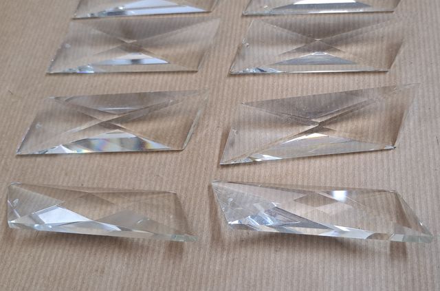 14 lagrimas prismas de cristal para lampara