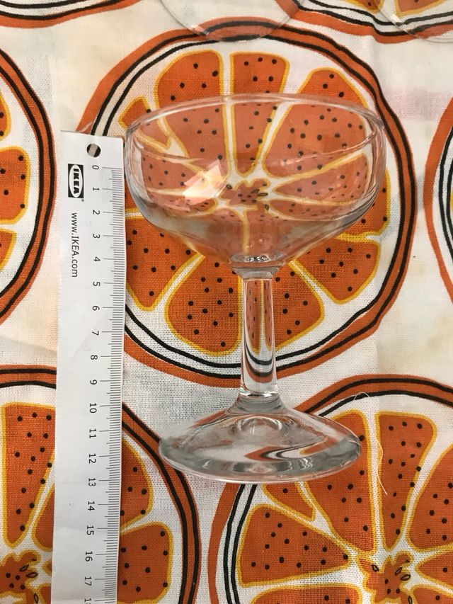 Copas de Cóctel de Cristal