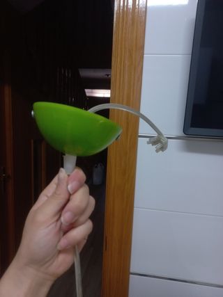 Lámpara de techo colgante verde