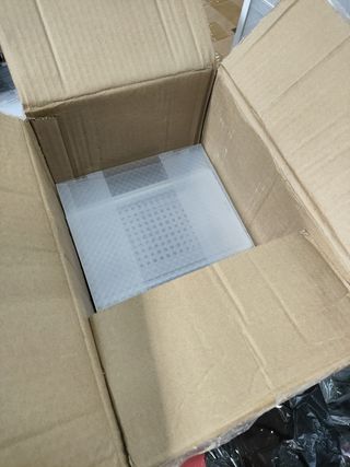 8 scarpiere in plastica bianca