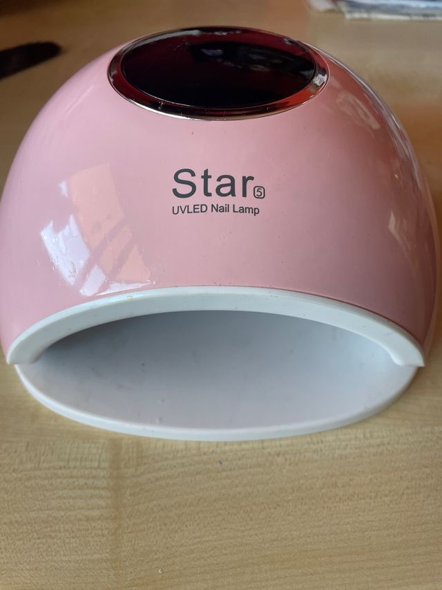 Lámpara UV LED Star para Uñas Rosa