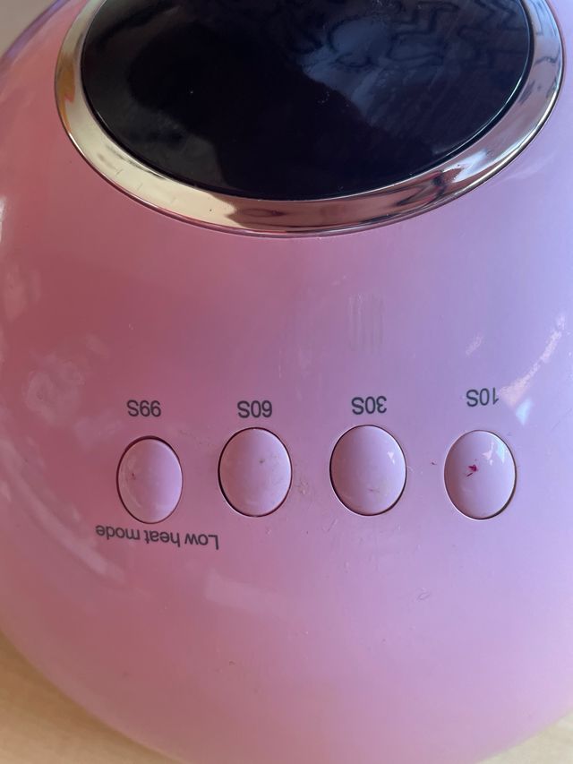 Lámpara UV LED Star para Uñas Rosa