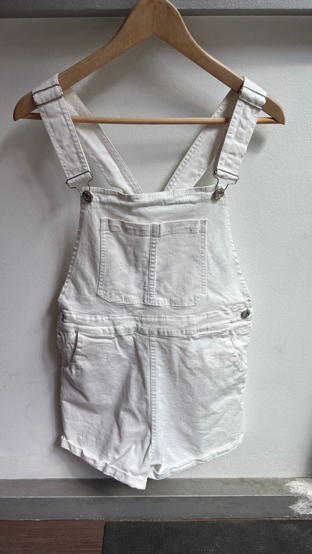 Peto vaquero corto Brownie blanco