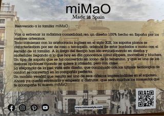 Manoletinas miMaO beige y negro