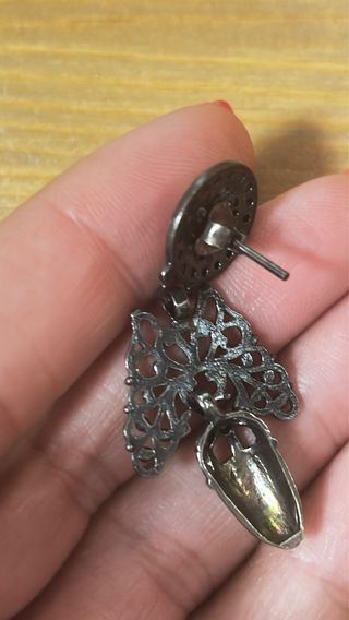 Pendientes Baturra/Fallera Plata 925