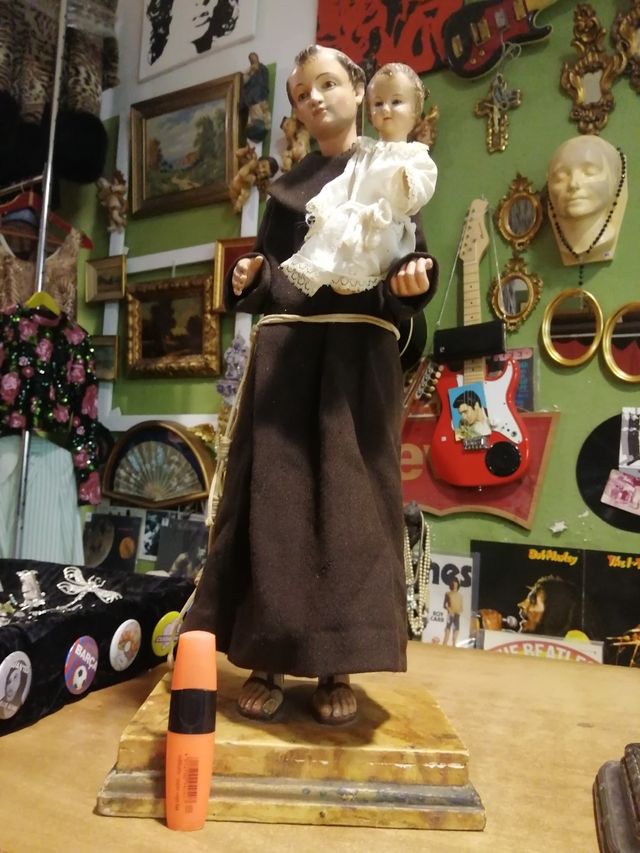 San Antonio de Padua talla arte sacro