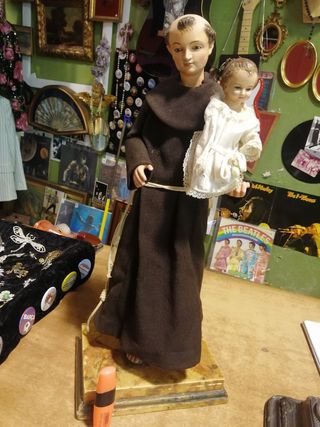 San Antonio de Padua talla arte sacro