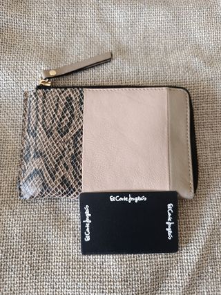Cartera PIEL mujer NUEVA Monedero y Tarjetero