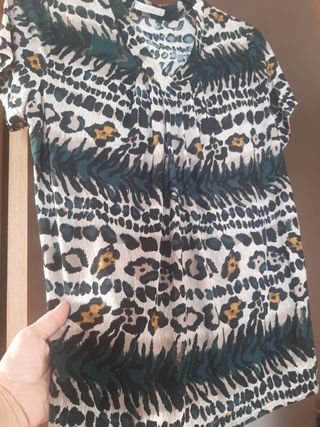 Camiseta de vestir estampada Talla L/XL