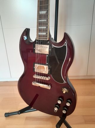 Epiphone SG Standard 60s dark red wine