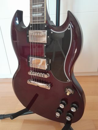 Epiphone SG Standard 60s dark red wine