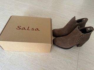 Botines marron claro Salsa