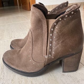 Botines marron claro Salsa