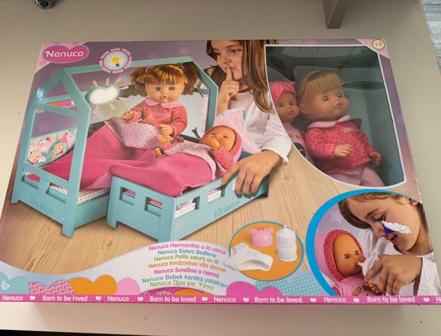 Muñecas Nenuco Con Cama NENUCO CUNITA DUERME CONMIGO